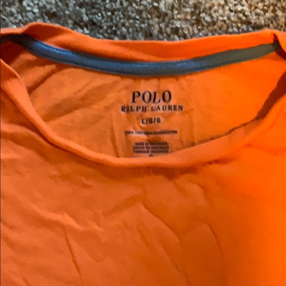 Ralph Lauren tee Orange - Picture 2 of 2